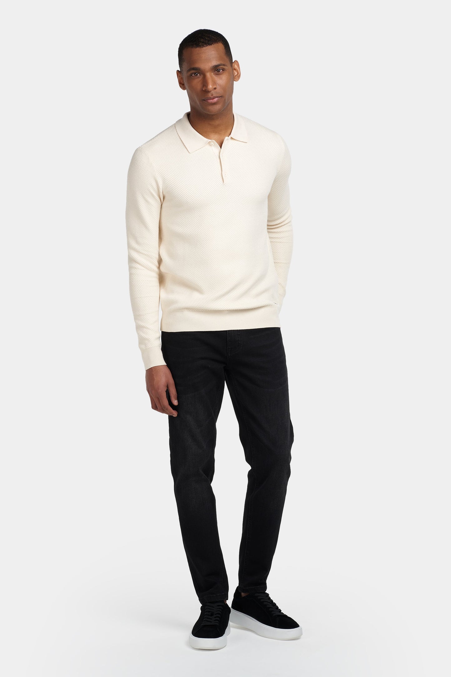 THE FABIO BUTTON POLO