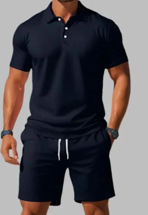 lapel Short Sleeve Suit