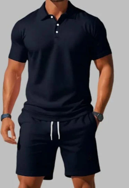 lapel Short Sleeve Suit