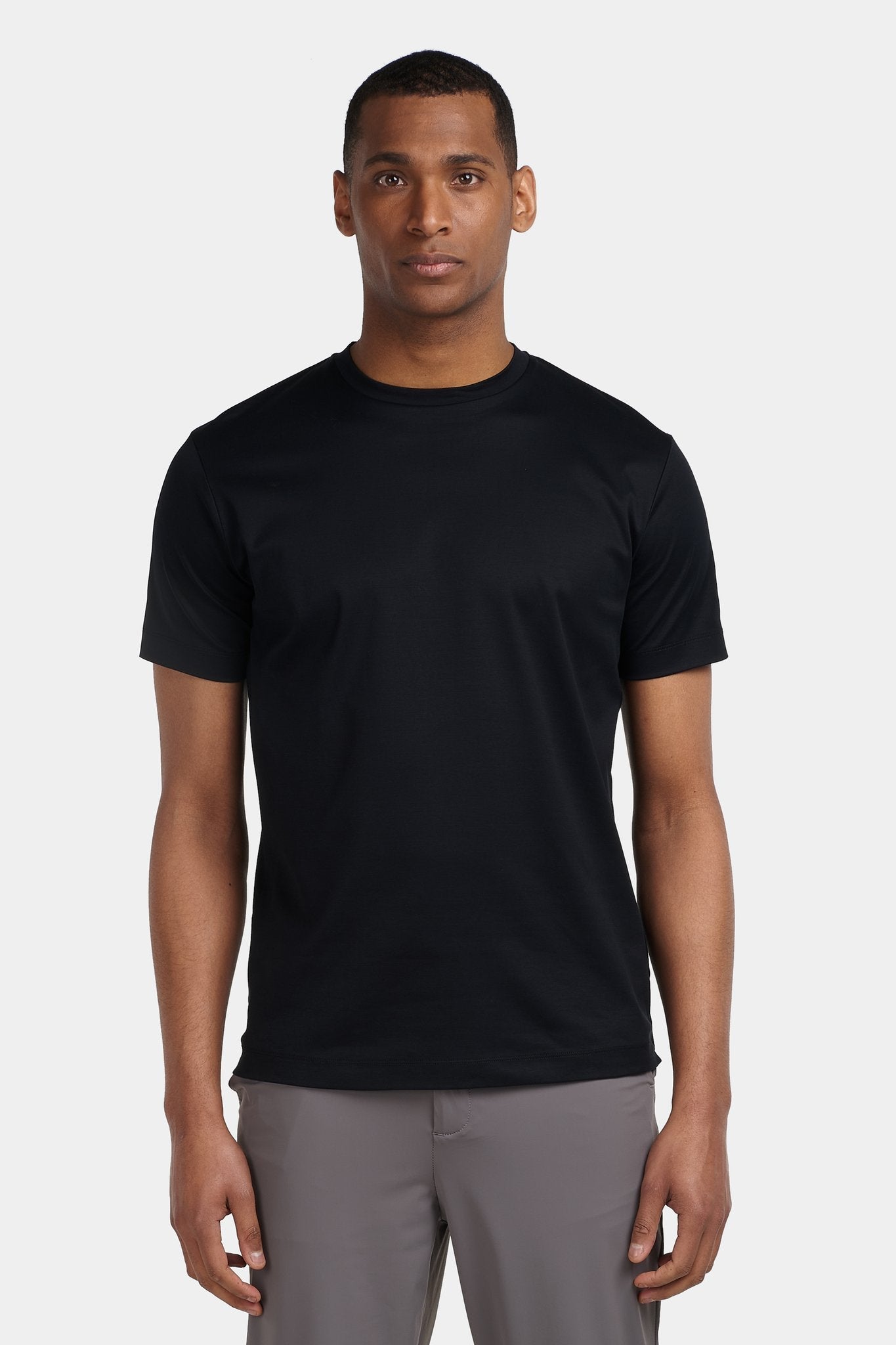 LUXE T-SHIRT 2-PACK - BLACK / DARK BLUE
